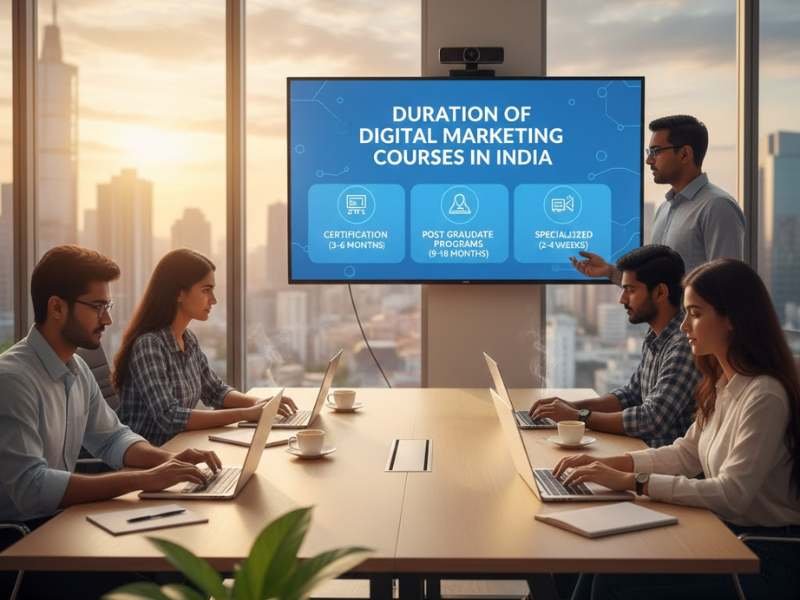 Duration of Digital Marketing Courses in India