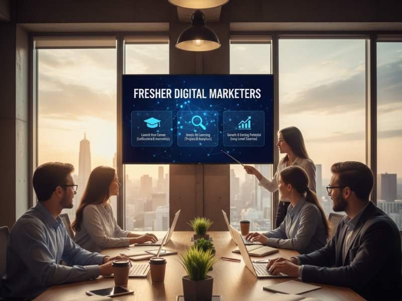 Fresher Digital Marketers