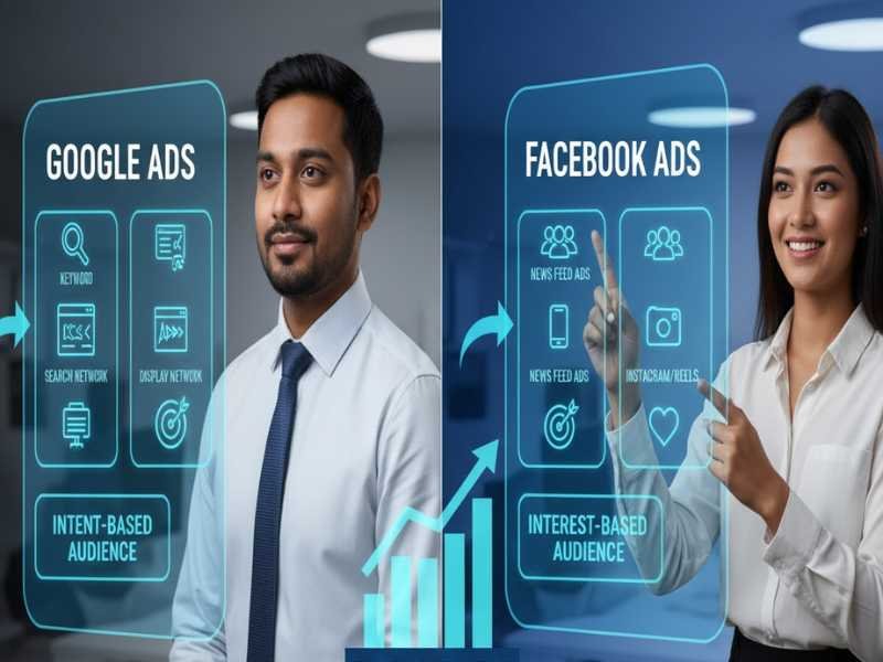 Google Ads और Facebook Ads