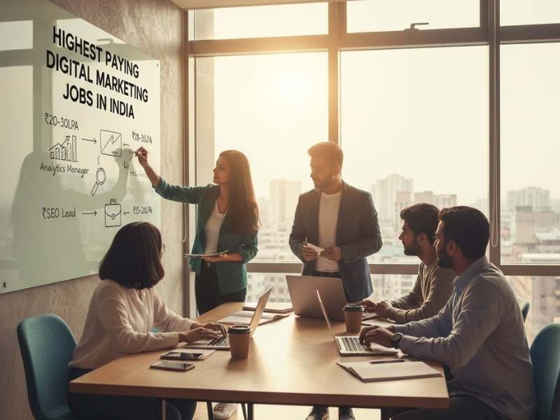 Highest Paying Digital Marketing Jobs in India