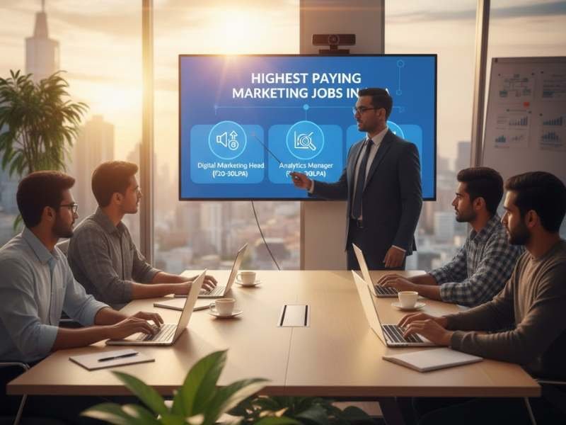 Highest Paying Marketing Jobs in India