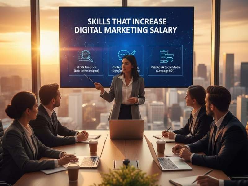 Skills That Increase Digital Marketing Salary