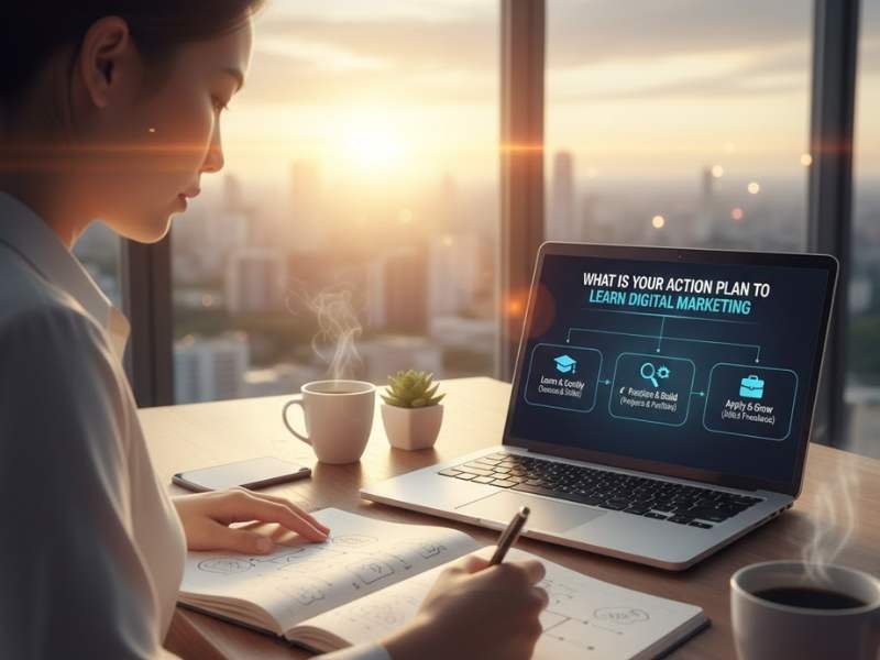What Is Your Action Plan to Learn Digital Marketing