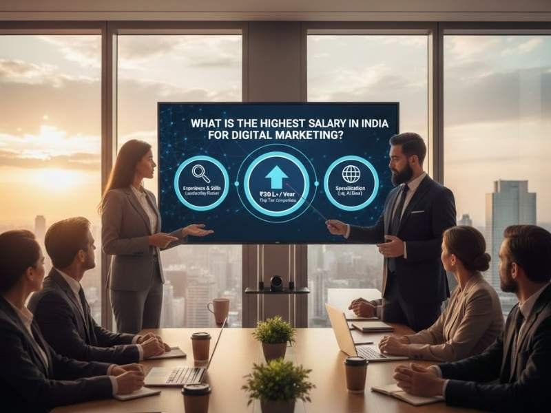 What Is the Highest Salary in India for Digital Marketing