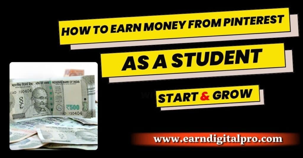 How to Earn Money from Pinterest as a Student